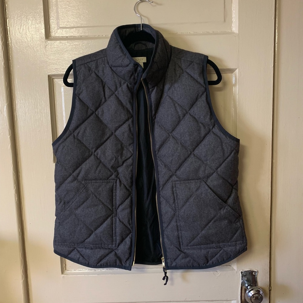 J.Crew Mercantile Quilted Light Puffer Vest
